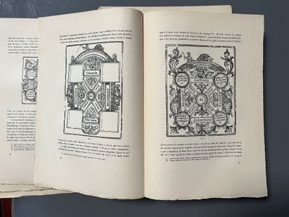 AMADES (Joan). Xilografies Gironines. Illustrat...