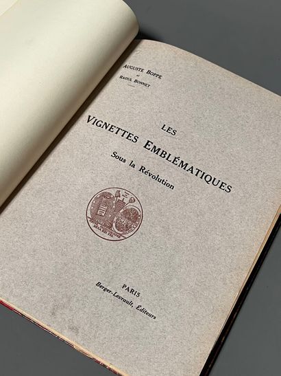 BOPPE (Auguste). Les vignettes emblématiques...