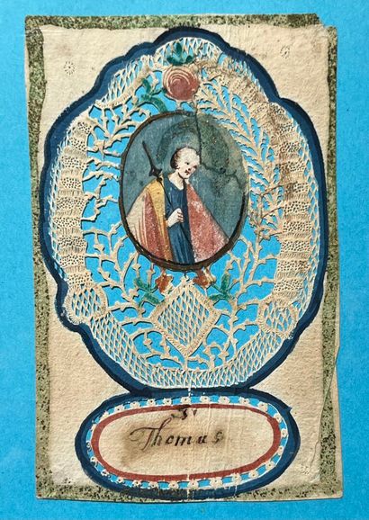 [Canivet]. SAINT THOMAS. 18th c. Paper. ...