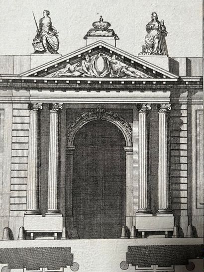 [Engraving]. [Architecture]. BLONDEL (Jacques-François)....