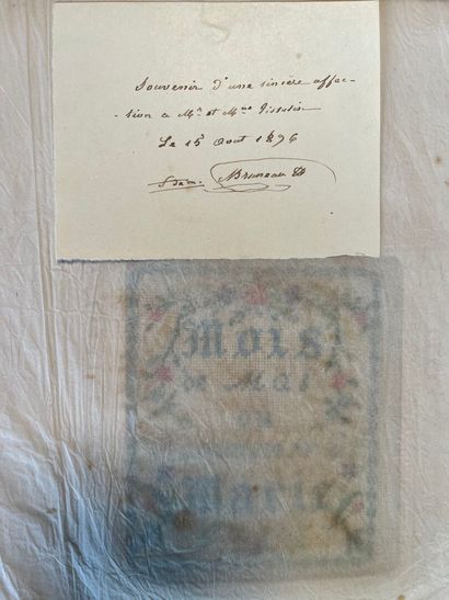 [Broderie]. MOIS DE MAI OU SOUVENIR A MARIE....