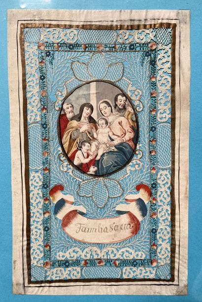 [Canivet]. HOLY FAMILY. Velin. 18th c. 2...