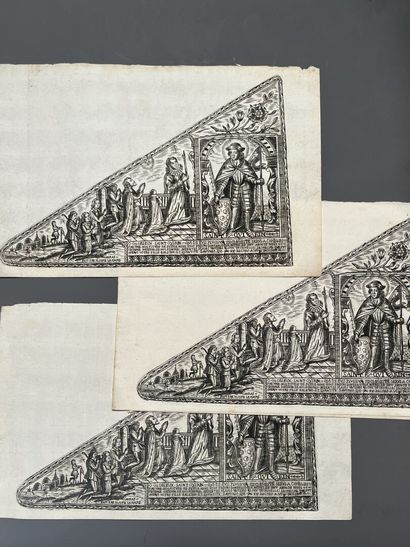 [Engraving]. DRAPELET DE PÉLERINAGE ÀSAINT...
