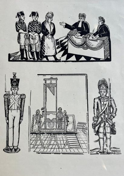 LE BLANC-HARDEL (F.). Album d'anciennes gravures...