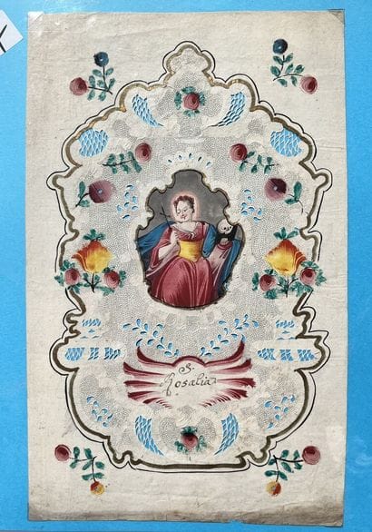 [Canivet]. SAINT ROSALIE. Circa 1800. Paper....
