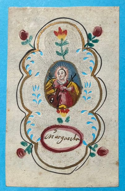 [Canivet]. SAINTE MARGUERITE. XVIIIe s. Papier....