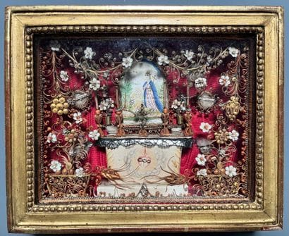 [Paperolle-reliquaire]. SAINTE JEANNE DE...