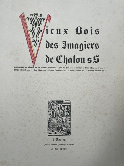VIEUX BOIS DES IMAGIERS DE CHALONS s. S....