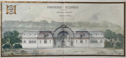 [Drawing]. [Architecture]. MÉWÈS (Charles...