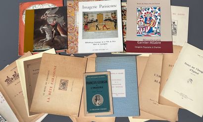 [Imagerie]. Lot de 22 fascicules ou tirés-à-part...