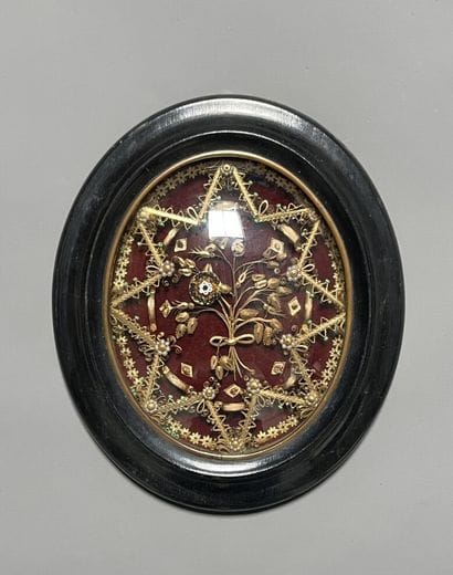 [Paperolle-reliquaire]. 19th century. An...