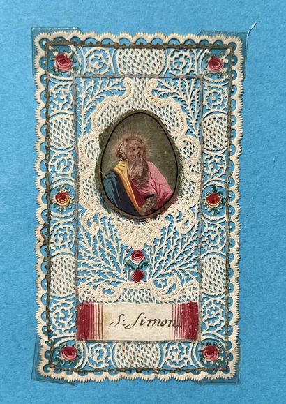 [Canivet]. SAINT SIMON. 18th c. Paper. 8...
