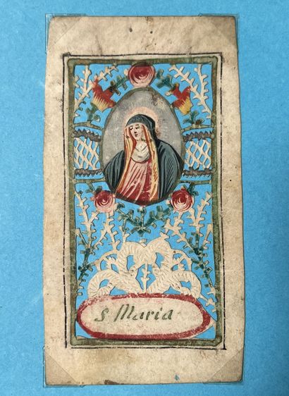 [Canivet]. MARIE. Vers 1800. Velin. 8x4,...