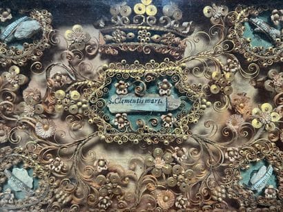 [Paperolle-reliquary]. SAINT CLEMENT; SAINT...
