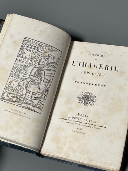 CHAMPFLEURY. Histoire de l'imagerie populaire....