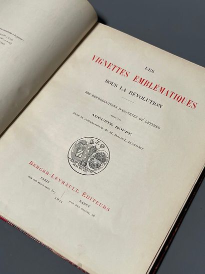 BOPPE (Auguste). Les vignettes emblématiques...