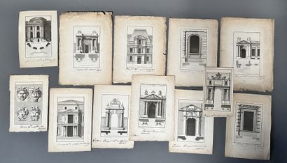 [Engraving]. [Architecture]. BLONDEL (Jacques-François)....