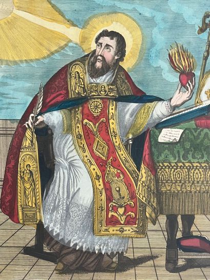 [Popular imagery]. SAINT AUGUSTIN. A Paris...