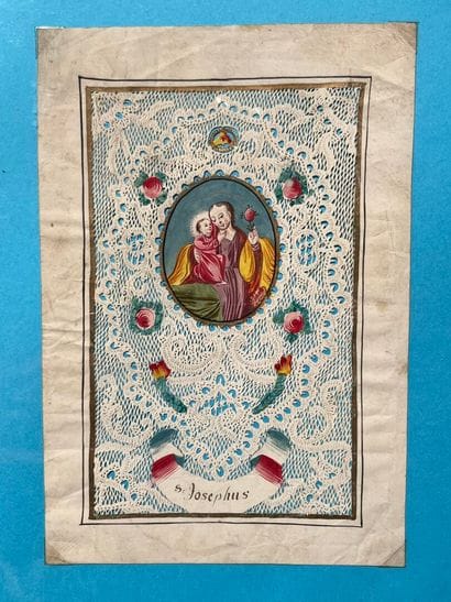 [Canivet]. SAINT JOSEPH. 18th c. Velin. ...