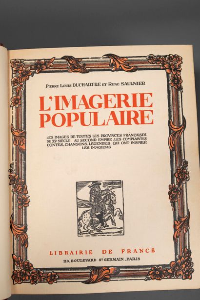 DUCHARTRE (P. L.); SAULNIER (R.). L'imagerie...