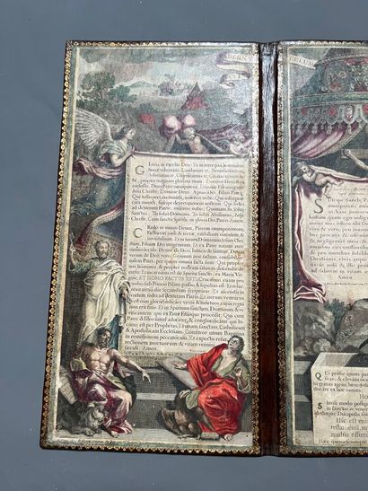 [Engraving]. [Altar Canon]. DREVET (Pierre),...