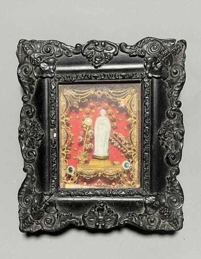 [Paperolle-reliquary]. SAINT BENOÎT. Late...