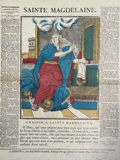 [Imagerie populaire]. SAINTE MAGDELAINE....