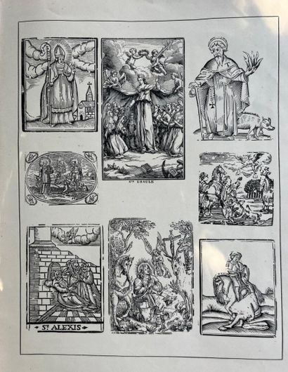 LE BLANC-HARDEL (F.). Album d'anciennes gravures...