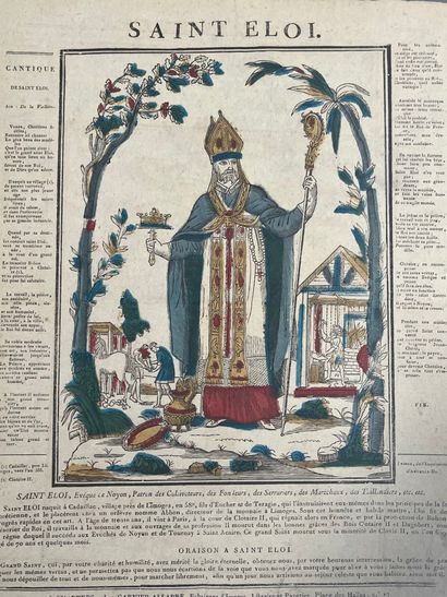 [Imagerie populaire]. SAINT ÉLOI. A Chartres,...