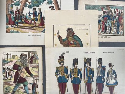 [Popular imagery]. ELEVEN WOODCUTS FOR LORRAINE...