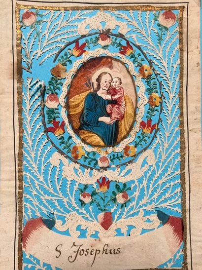 [Canivet]. SAINT JOSEPH. 18th c. Velin. ...