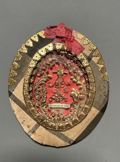[Bedside Reliquary]. SAINT FRANÇOIS DE SALES....