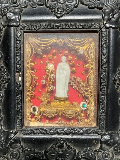 [Paperolle-reliquary]. SAINT BENOÎT. Late...