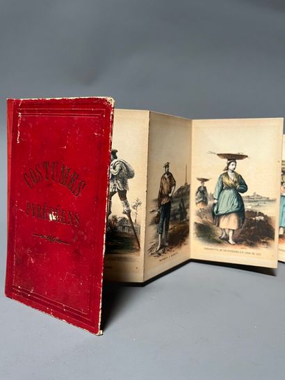 [Pyrenees]. PYRENEAN COSTUMES [cover title]....