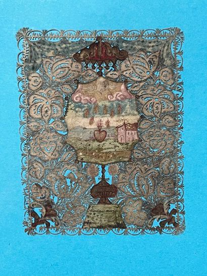 [Canivet]. SACRED HEART OF JESUS in a small...