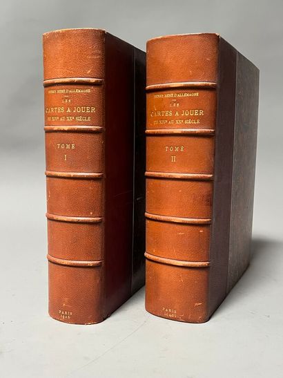 GERMANY (Henry-René d'). Les cartes à jouer...