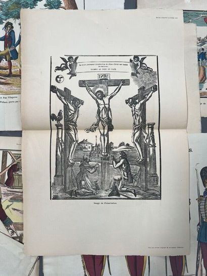 [Popular imagery]. ELEVEN WOODCUTS FOR LORRAINE...