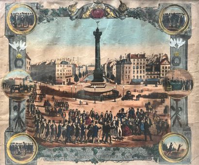 [Engraving]. [Compagnonnage]. Honneur au...