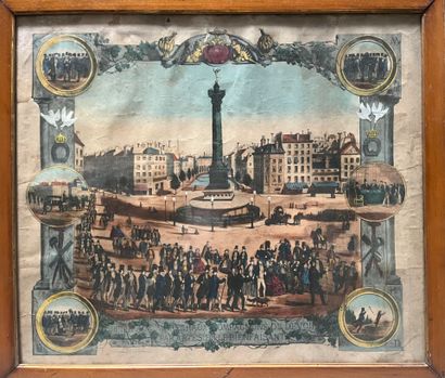 [Engraving]. [Compagnonnage]. Honneur au...