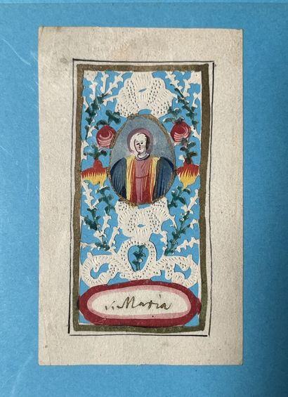 [Canivet]. MARIE. Vers 1800. Papier. 9,5...