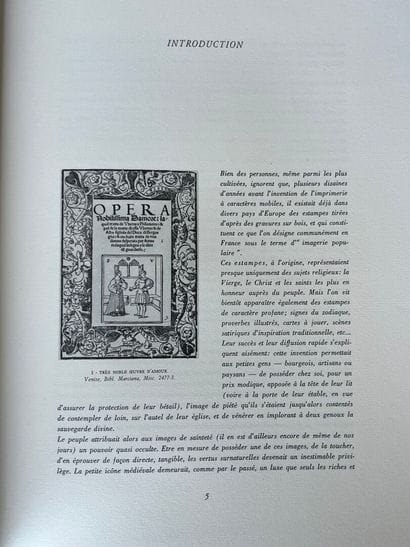 TOSCHI (Paolo). L'imagerie populaire italienne...