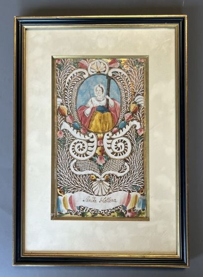 [Canivet]. SAINTE HÉLÈNE. 18th c. Paper....