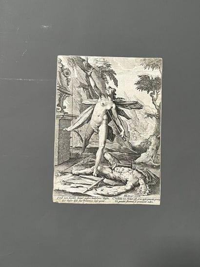 After Hendrick GOLTZUIS (1558-1617) Pyrame...