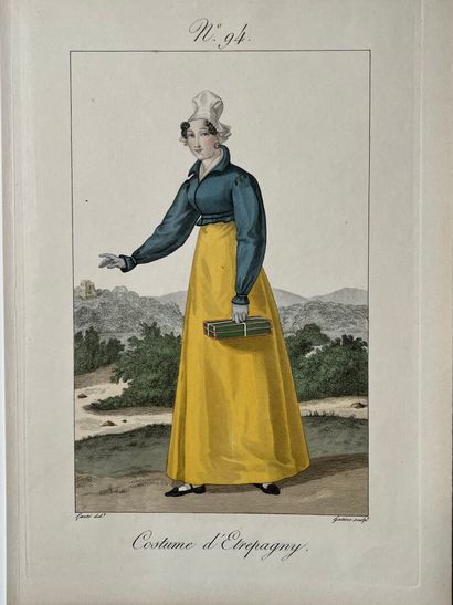 [Costumes]. [Normandy]. [Calvados]. [Eure]....