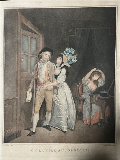 After Louis-Léopold BOILLY, engraved by Salvador...