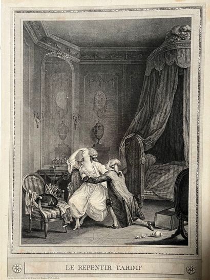 After Nicolas LAVREINCE (1731-1807), engraved...