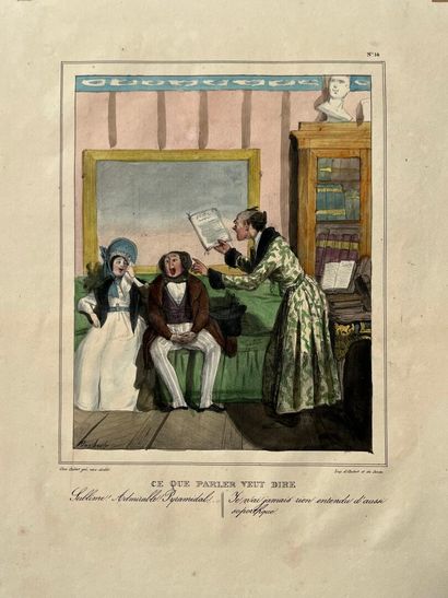 [Caricature]. After Frédéric BOUCHOT (1798-?)...