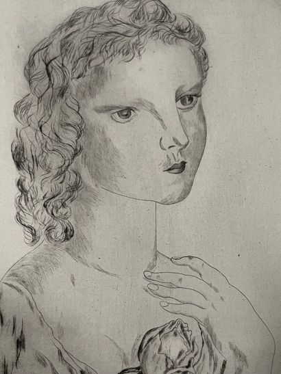 Léonard Tsuguharu FOUJITA(1886-1968) Jeune...
