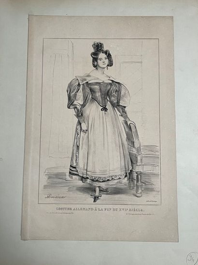 [Fashion]. [Costumes]. After Achille DEVERIA...