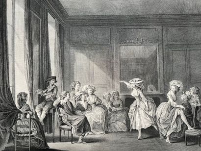 After Nicolas LAVREINCE (1731-1807), engraved...